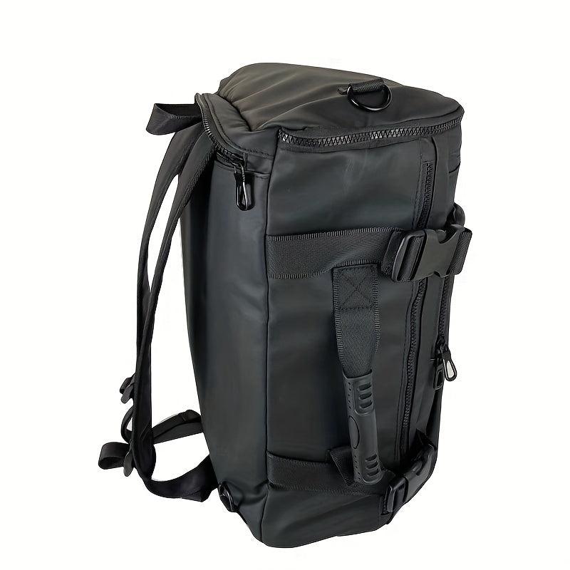 Waterproof Leather Travel Laptop Backpack Bag Laptop Briefcase Messenger Bag