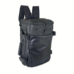 Waterproof Leather Travel Laptop Backpack Bag Laptop Briefcase Messenger Bag