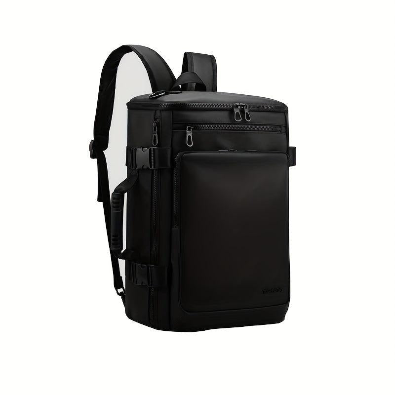 Waterproof Leather Travel Laptop Backpack Bag Laptop Briefcase Messenger Bag