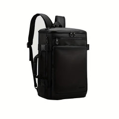 Waterproof Leather Travel Laptop Backpack Bag Laptop Briefcase Messenger Bag