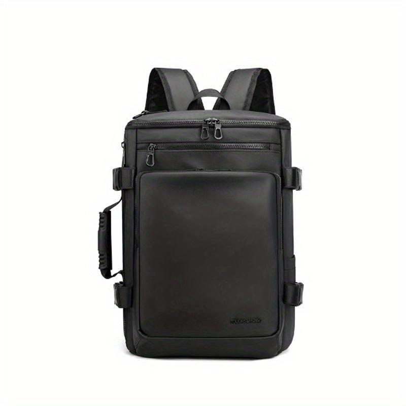 Waterproof Leather Travel Laptop Backpack Bag Laptop Briefcase Messenger Bag