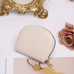 Solid Coin Purse Clutch Wallet Credit Card Holder
