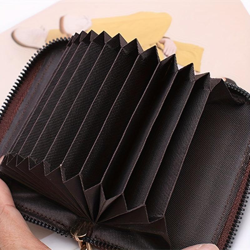 Solid Coin Purse Clutch Wallet Credit Card Holder