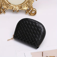 Solid Coin Purse Clutch Wallet Credit Card Holder