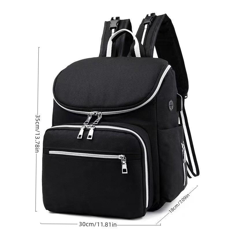Casual Canvas Backpack Large Capacity Travel Handbag