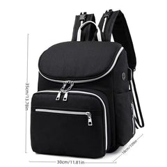 Casual Canvas Backpack Large Capacity Travel Handbag