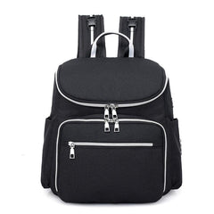 Casual Canvas Backpack Large Capacity Travel Handbag