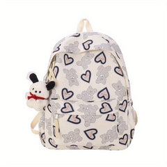 Cartoon Bear Backpack Casual School Bag Travel Backpack