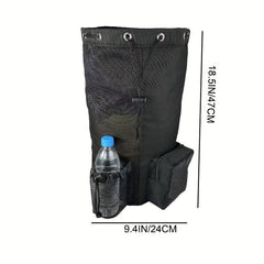 Men's Mesh Swim Backpack with Bottle Holder - Beach & Gym Bag
