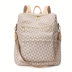 Print Backpack Large Capacity Casual Backpack