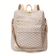 Print Backpack Large Capacity Casual Backpack