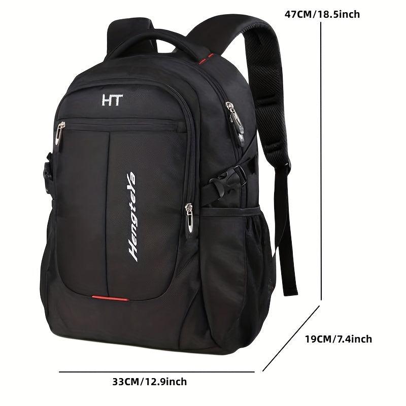 Large Capacity Business Backpack for Men, School Students, Travel - Black