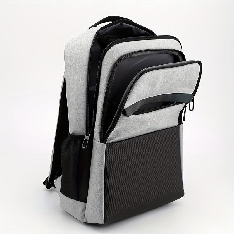 Gradient Reflective Strip Backpack Computer Bag Large Capacity