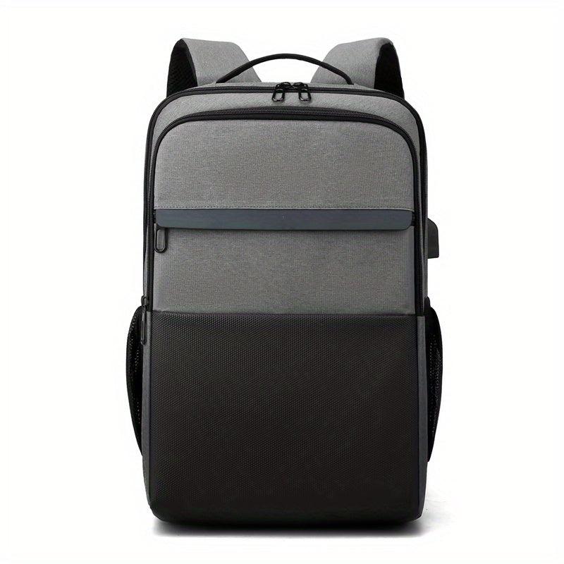 Gradient Reflective Strip Backpack Computer Bag Large Capacity