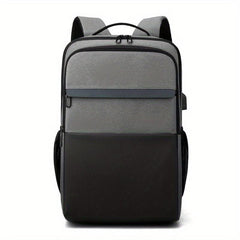 Gradient Reflective Strip Backpack Computer Bag Large Capacity