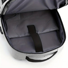 Gradient Reflective Strip Backpack Computer Bag Large Capacity