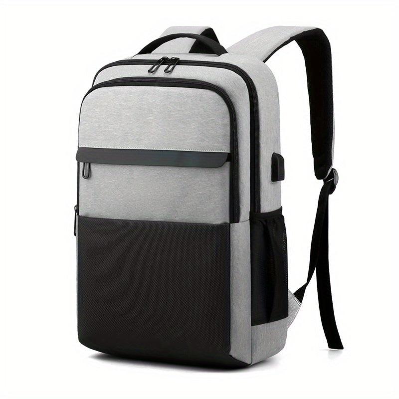 Gradient Reflective Strip Backpack Computer Bag Large Capacity