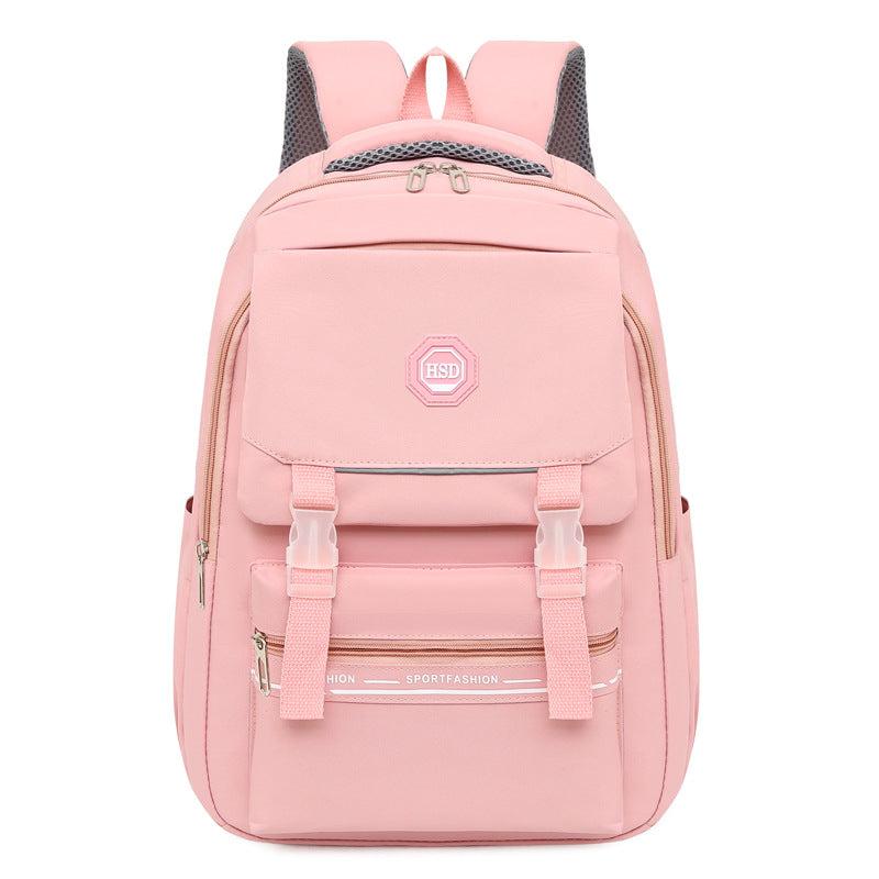 Large Backpack Middle School High School Student School Bag Casual Backpack