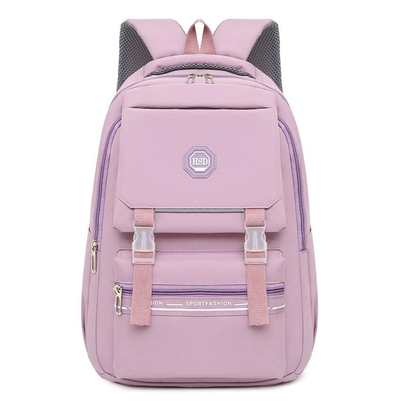 Large Backpack Middle School High School Student School Bag Casual Backpack