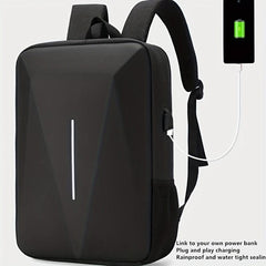 USB Charging Port Business Backpack Men's Large Capacity Laptop Bag