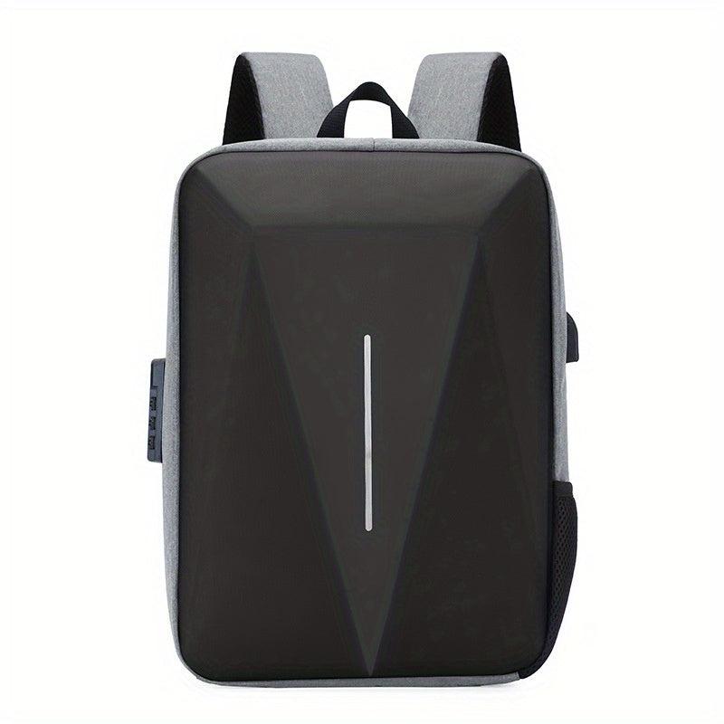 USB Charging Port Business Backpack Men's Large Capacity Laptop Bag