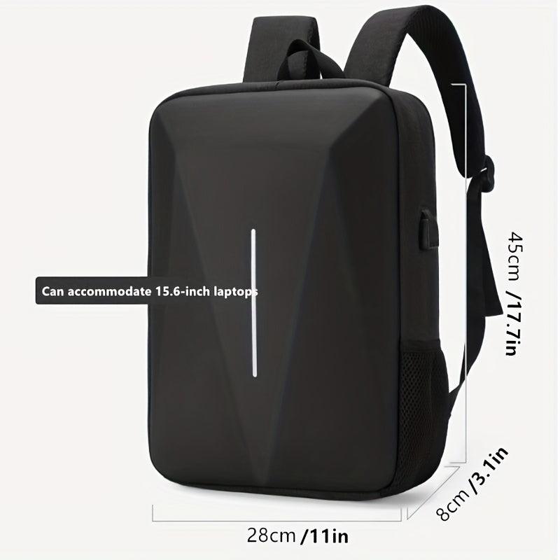 USB Charging Port Business Backpack Men's Large Capacity Laptop Bag