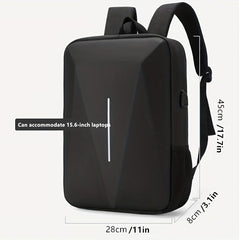 USB Charging Port Business Backpack Men's Large Capacity Laptop Bag