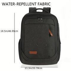 Waterproof Laptop Backpack with USB Charging Port