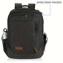 Waterproof Laptop Backpack with USB Charging Port