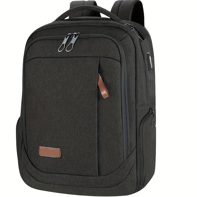 Waterproof Laptop Backpack with USB Charging Port