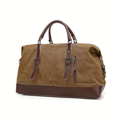 Outdoor Large Capacity Travel Bag Luggage Bag Casual Canvas Shoulder Bag Handbag
