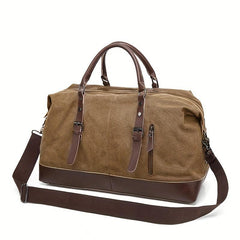 Outdoor Large Capacity Travel Bag Luggage Bag Casual Canvas Shoulder Bag Handbag