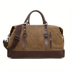 Outdoor Large Capacity Travel Bag Luggage Bag Casual Canvas Shoulder Bag Handbag