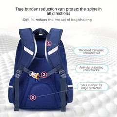 Primary School Students Spine Protection Backpack