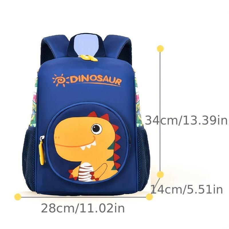 Kids Waterproof Cartoon Schoolbag with Spine Protection
