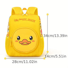 Kids Waterproof Cartoon Schoolbag with Spine Protection