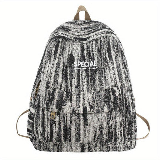 Casual Denim Travel Backpack for Students