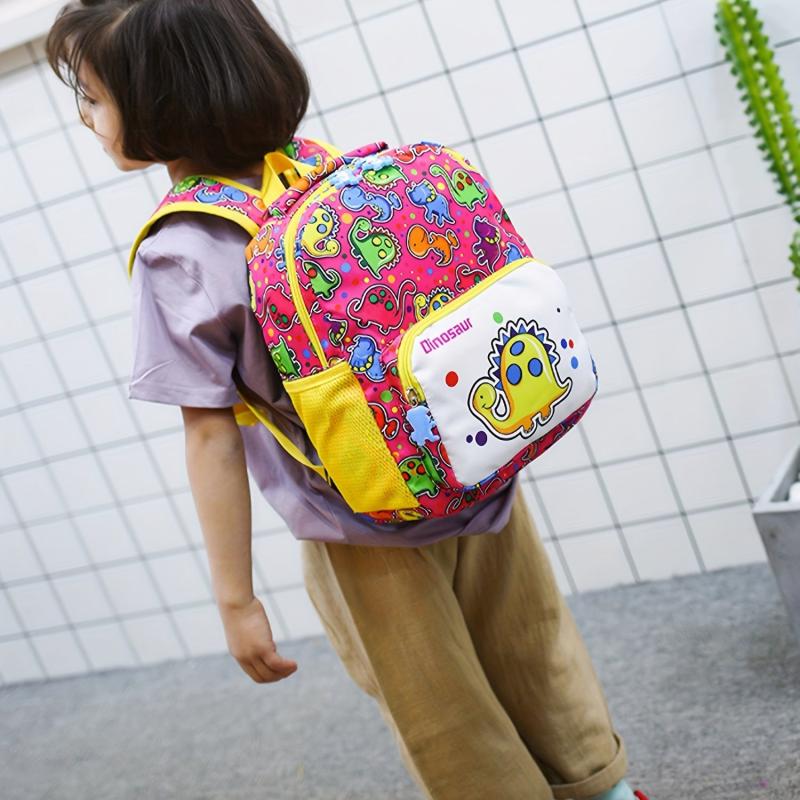 Kids Cartoon Dinosaur School Bags Casual Travel Backpack