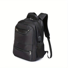 Waterproof Laptop Backpack w/ USB Charging Port