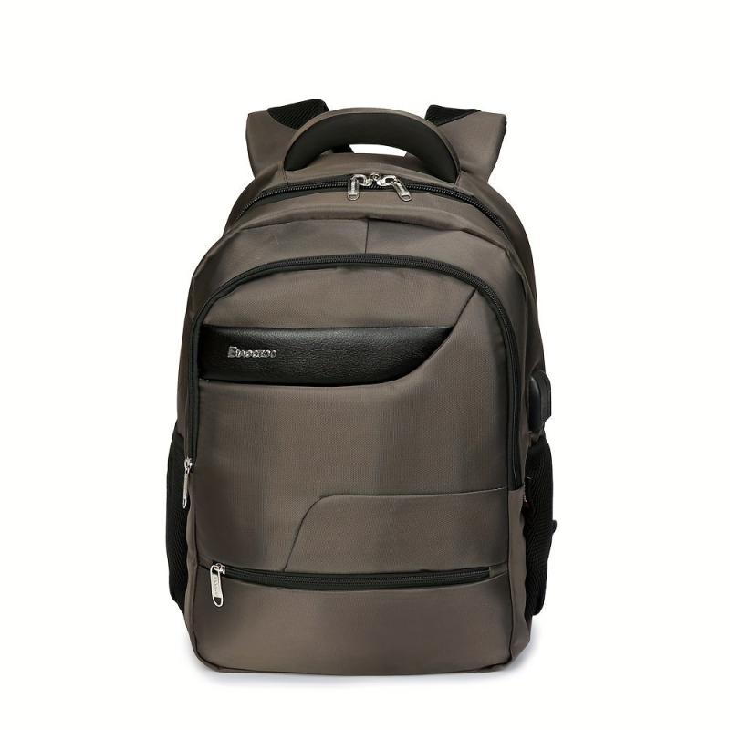 Waterproof Laptop Backpack w/ USB Charging Port