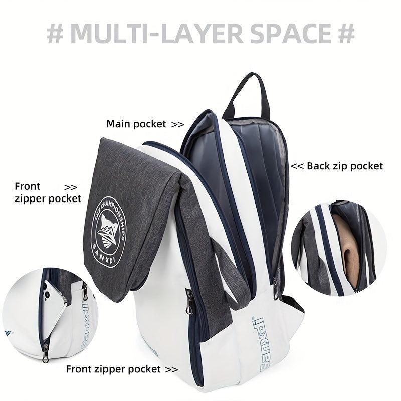 Multifunctional Badminton Racquet Bag Tennis Racket Backpack