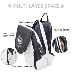 Multifunctional Badminton Racquet Bag Tennis Racket Backpack