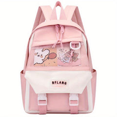 Kids Rabbit Pattern Backpack for School and Travel