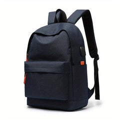 Casual Oxford Cloth Backpack Large Capacity Schoolbag Travel Bag