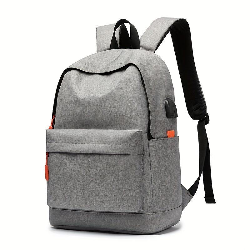 Casual Oxford Cloth Backpack Large Capacity Schoolbag Travel Bag