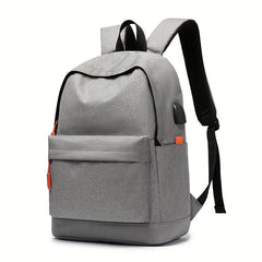 Casual Oxford Cloth Backpack Large Capacity Schoolbag Travel Bag