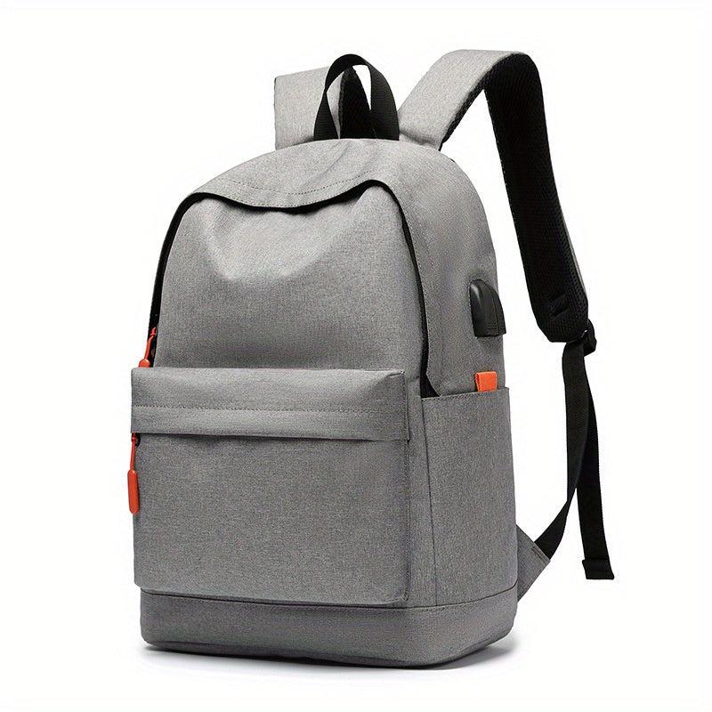 Casual Oxford Cloth Backpack Large Capacity Schoolbag Travel Bag