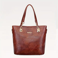 Large Capacity 6 Pc Set Textured Shoulder Crossbody Bags