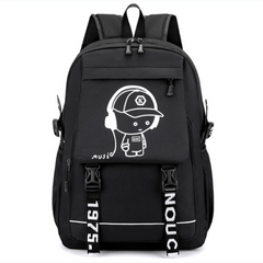 MezyTicky Casual Sports Backpack Large Capacity Waterproof Schoolbag