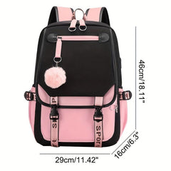 Girls Casual Shoulder Backpack Student Birthday Gift